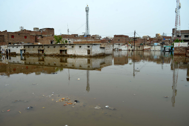 PAKISTAN-HYDERABAD-MONSOON-RAIN-FLOOD