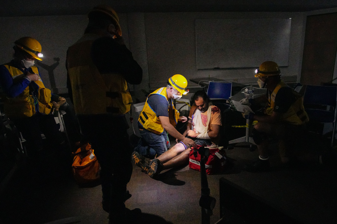 CANADA-BURNABY-EMERGENCY RESPONSE EXERCISE