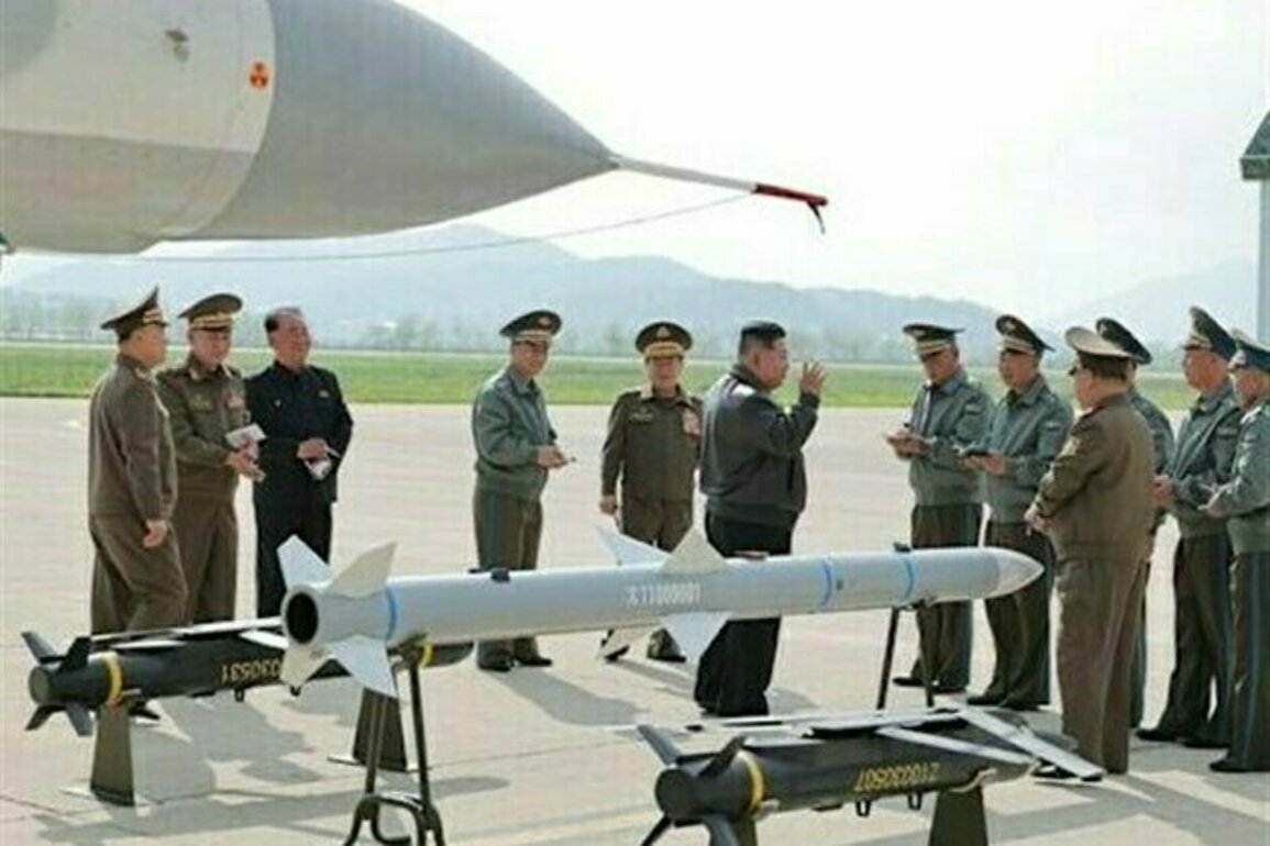 North Koreas Kim Oversees Air Drills