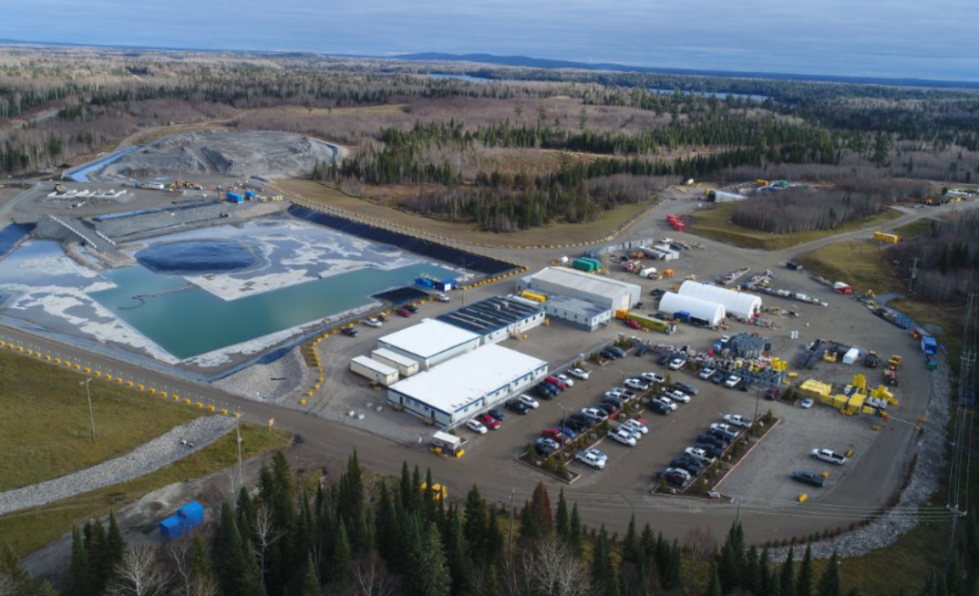 The Porcupine operations in Ontario, Canada.
