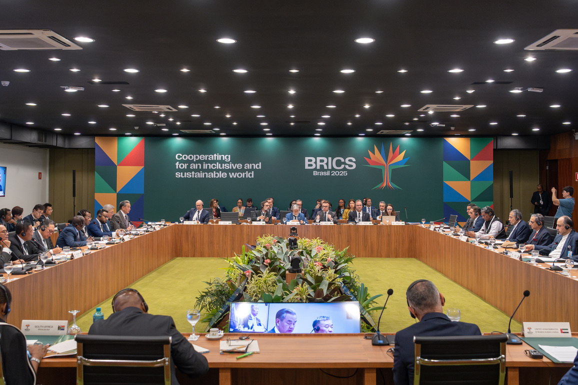 BRAZIL-BRASILIA-CHINA-WANG YI-BRICS-SECURITY-MEETING