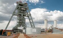  The sinking headgear and infrastructure for the first Platreef shaft, which has now reached 750m