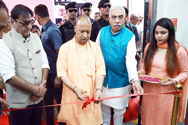 UP CM Yogi Adityanath inaugurates soft drink bottling plant in Ayodhya, highlights govt focus on solar energy