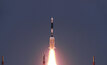 Take off of ISRO's GSLV-D6, the ninth flight of the Geosynchronous Satellite Launch Vehicle (GSLV)