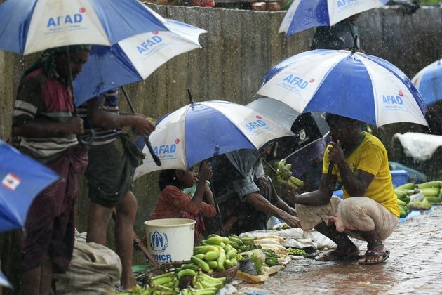 Major Effort Launched to Aid Rohingyas Hit by Monsoon Rains