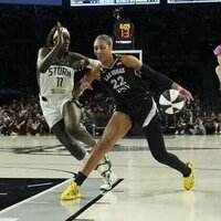 Aces' A'ja Wilson, after historic night, takes aim at Fire