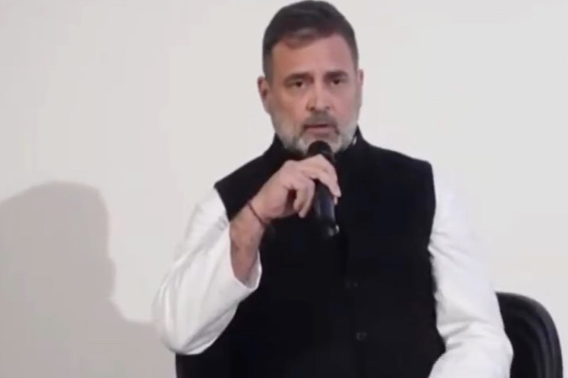 "Problem with electoral machinery in India": Rahul Gandhi at a lecture in Germany