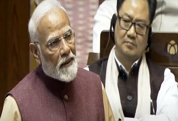 PM Modi takes "licence raj, appeasement jibes" at Congress in Rajya Sabha, says 'Sabka Saath, Sabka Vikas' collective responsibility