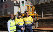  Pilbara MLA Kevin Michel, Bill Jo and Vella at 7-Mile in Karratha, June 2019. Image by Karma Barndon.