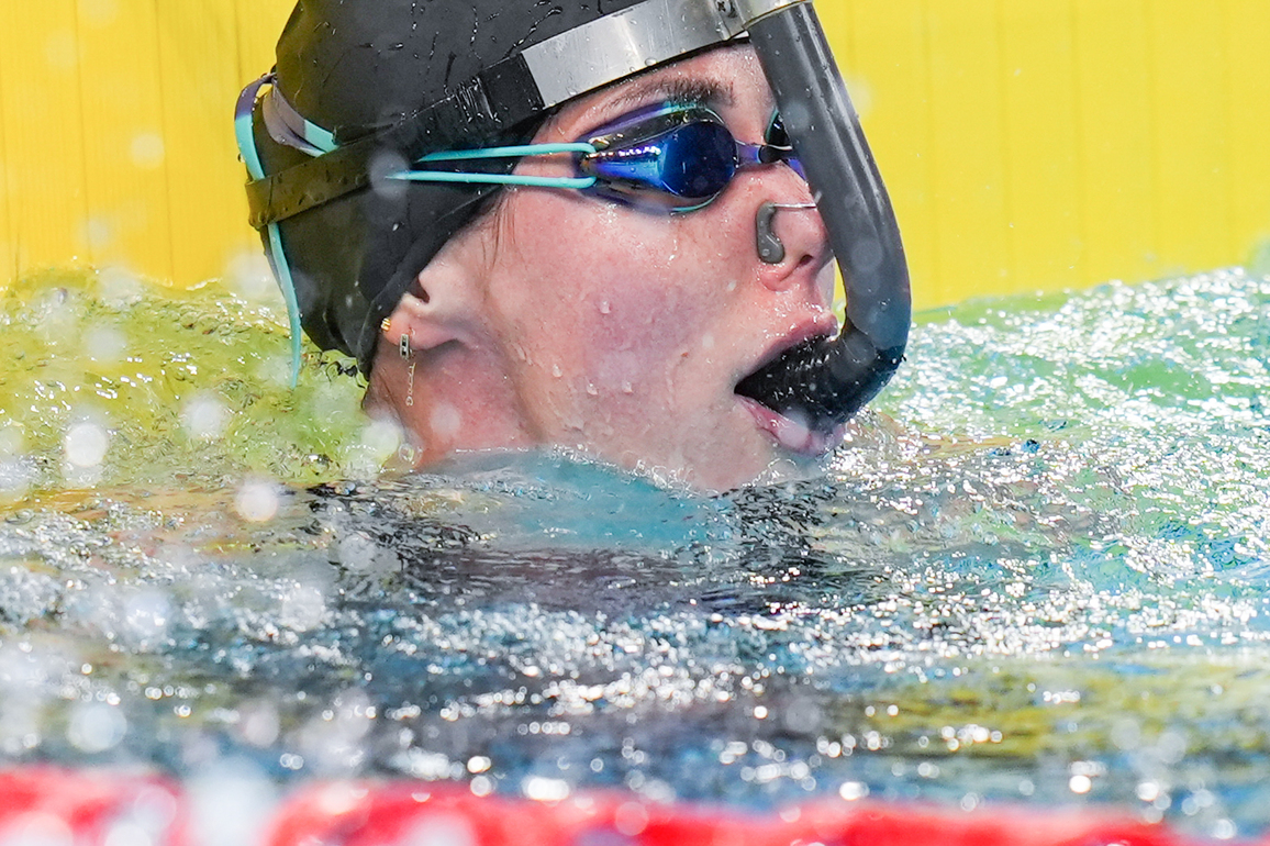 (SP)CHINA-CHENGDU-THE WORLD GAMES 2025-FINSWIMMING-WOMEN'S BI FINS 100M-FINAL(CN)