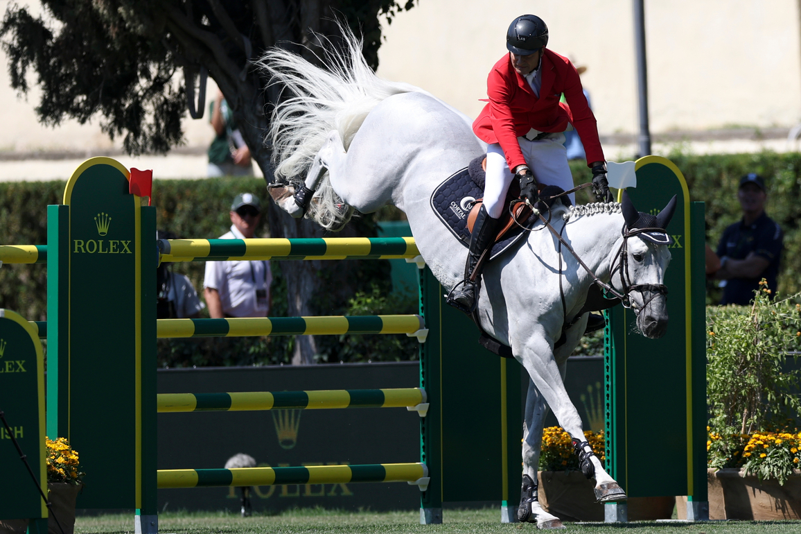 (SP)ITALY-ROME-EQUESTRIAN-ROME ROLEX GRAND PRIX