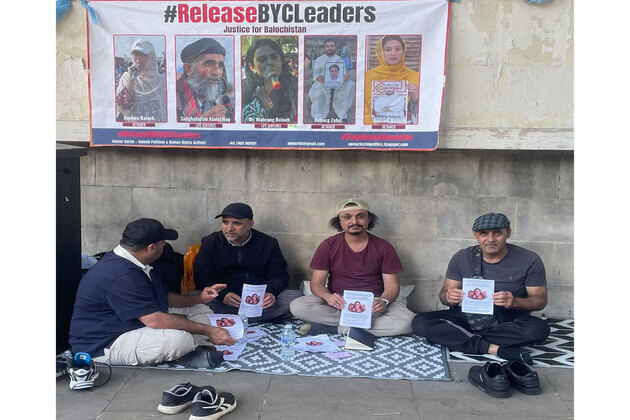 Baloch activist ends hunger strike in London, demanding UK government action on Pakistan