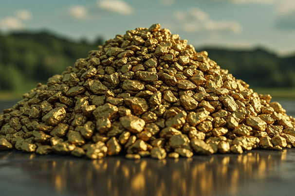 Pepitas de ouro