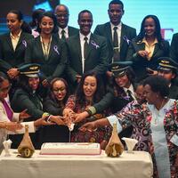 (Hello Africa) Ethiopian Airlines marks Int'l Women's Day with 6 all-women-functioned flights