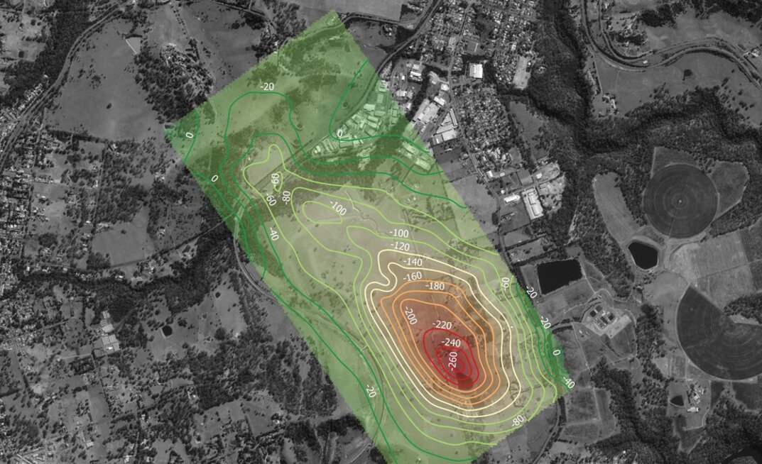 Geofem's satellite rendition of Illawarra Picton C