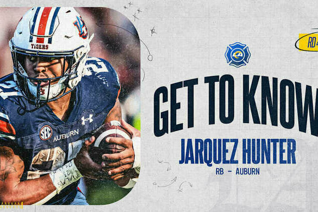 Get to know new Rams RB Jarquez Hunter