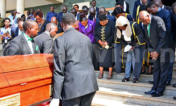 Parliament eulogizes DP boss Parliament eulogizes DP boss
