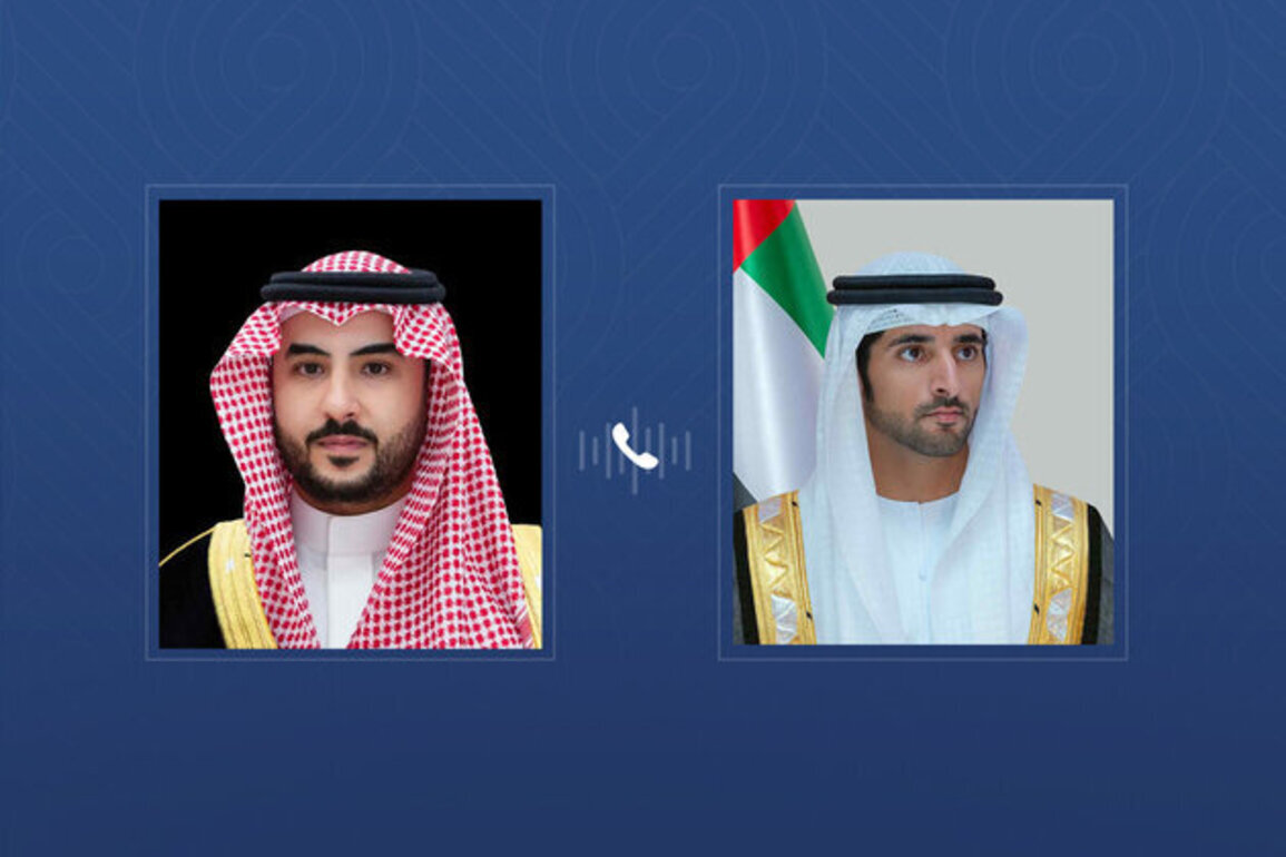 Hamdan bin Mohammed discusses latest regional developments with Saudi Minister of Defence