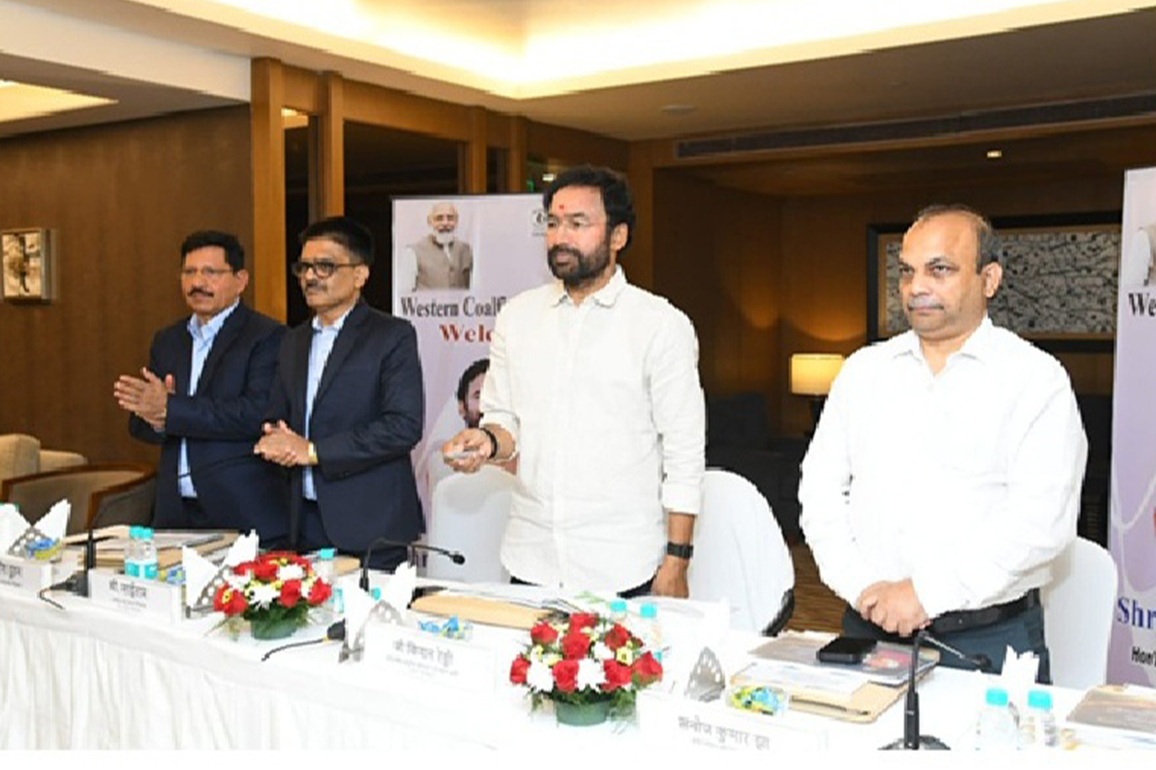 Union Minister G Kishan Reddy inaugurates multiple projects during visit to Western Coalfields Limited in Nagpur