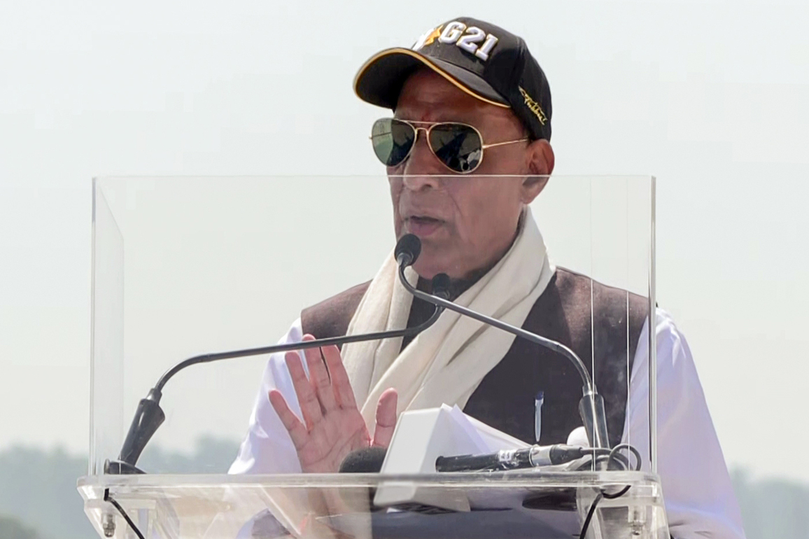 "It taught us never to fear change, but to embrace it": Rajnath Singh on decommissioning ceremony of MiG-21