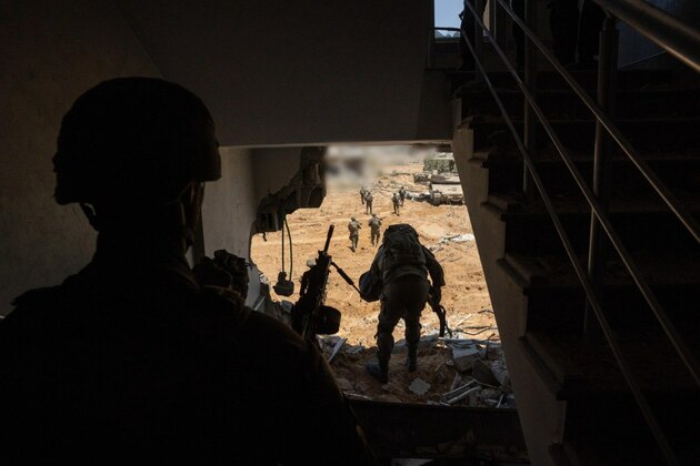 MIDEAST-GAZA-ISRAEL-IDF-TROOPS
