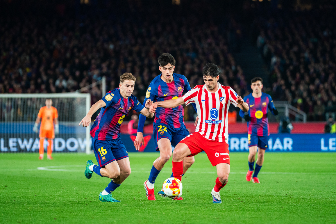 (SP)SPAIN-ALBACETE-FOOTBALL-COPA DEL REY-FC BARCELONA VS ATLETICO DE MADRID