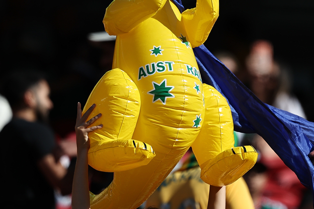 (SP)U.S.-SAN FRANCISCO-FOOTBALL-FIFA WORLD CUP-GROUP D-PRY VS AUS