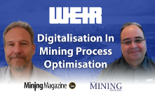 Weir on digitalisation in mining process optimisation