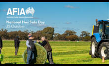  AFIA are promoting hay and silage safety today. Photo courtesy of AFIA.