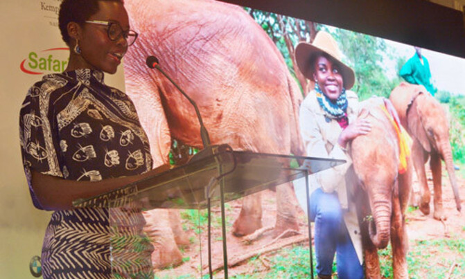 Lupita Nyong'o joins fight to save Africa's elephants Lupita Nyong'o joins fight to save Africa's elephants