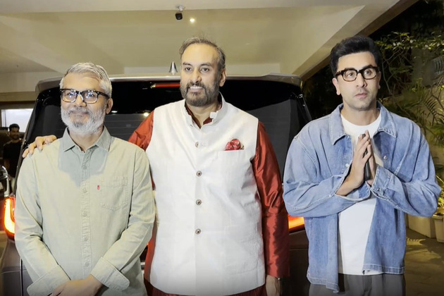 'Ramayana': Ranbir Kapoor spotted with Nitesh Tiwari, Namit Malhotra ahead of first glimpse release