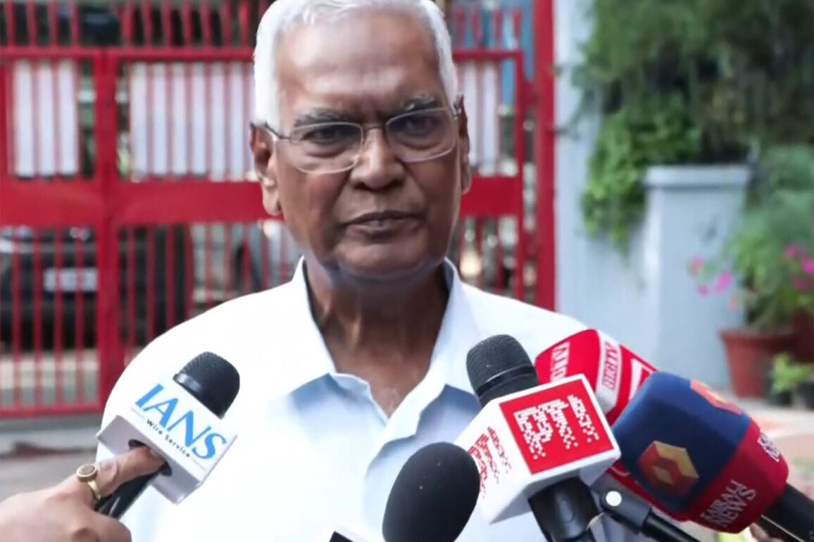Tamil Nadu: CPI Gen Secy D Raja affirms confidence in TVK, criticises Governor for not inviting Vijay to form govt