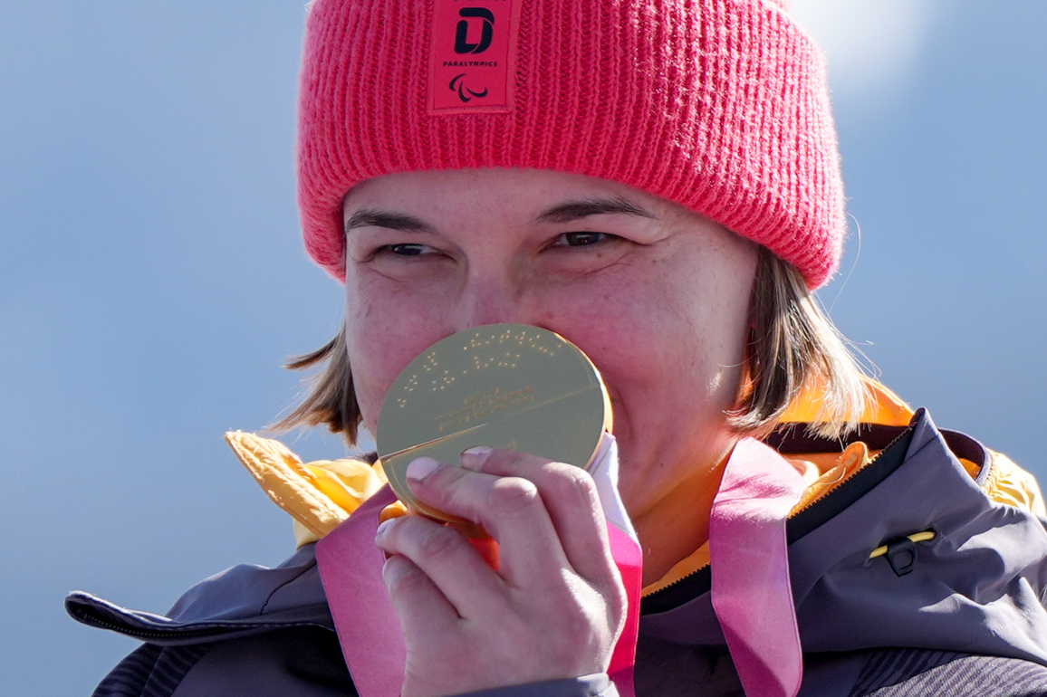 (SP)ITALY-CORTINA D'AMPEZZO-PARALYMPIC WINTER GAMES-PARA ALPINE SKIING-WOMEN'S DOWNHILL-SITTING