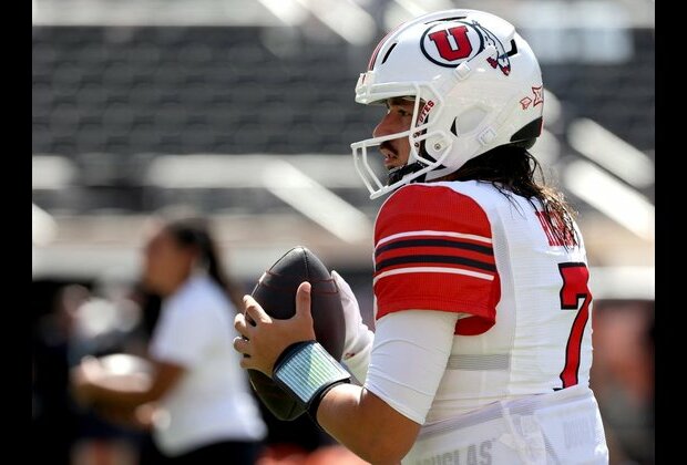 Utah QB Cameron Rising (leg) sidelined indefinitely