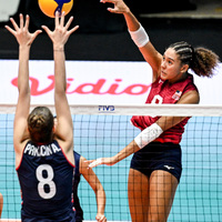 (SP)INDONESIA-SURABAYA-VOLLEYBALL-WOMEN'S-U21-WORLD CHAMPIONSHIP-PRELIMINARY PHASE-THE UNITED STATES VS CROATIA