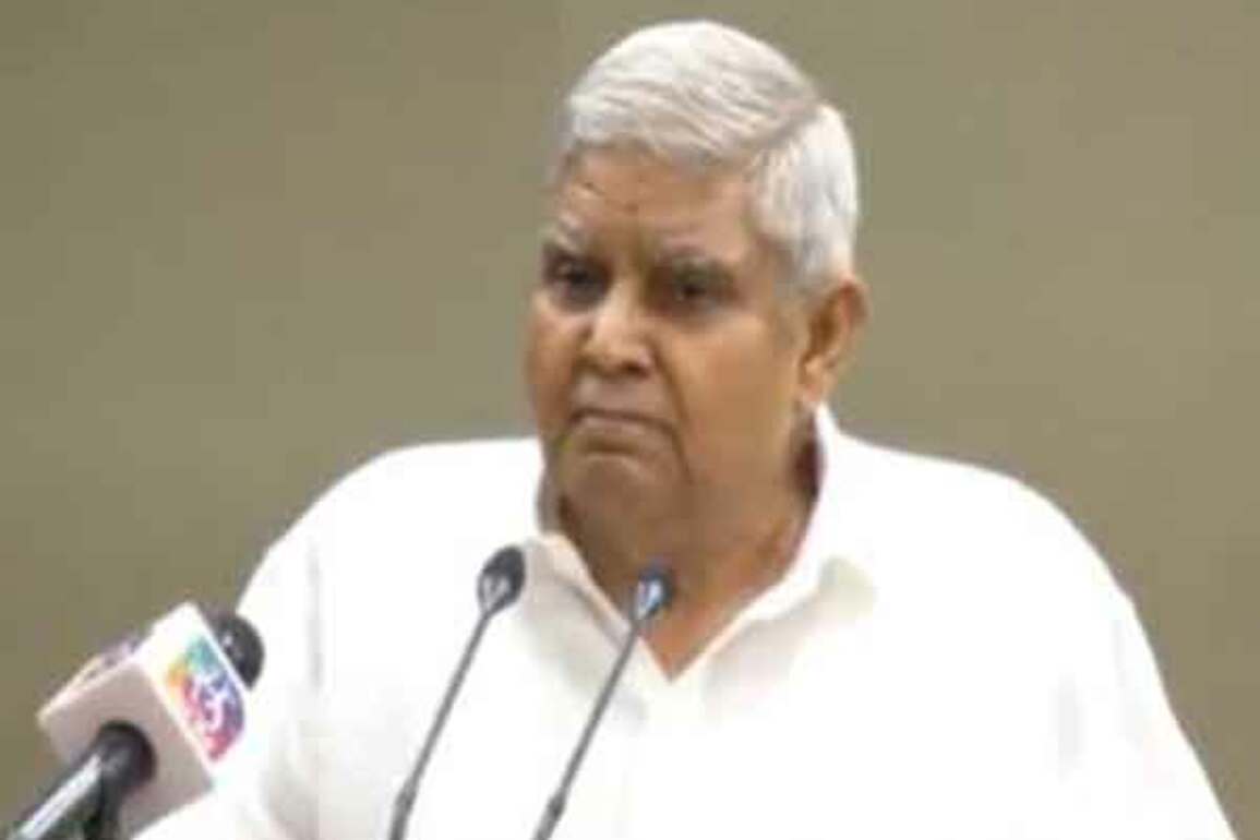 "Article 142 has become a nuclear missile against democratic forces": Vice President Dhankhar