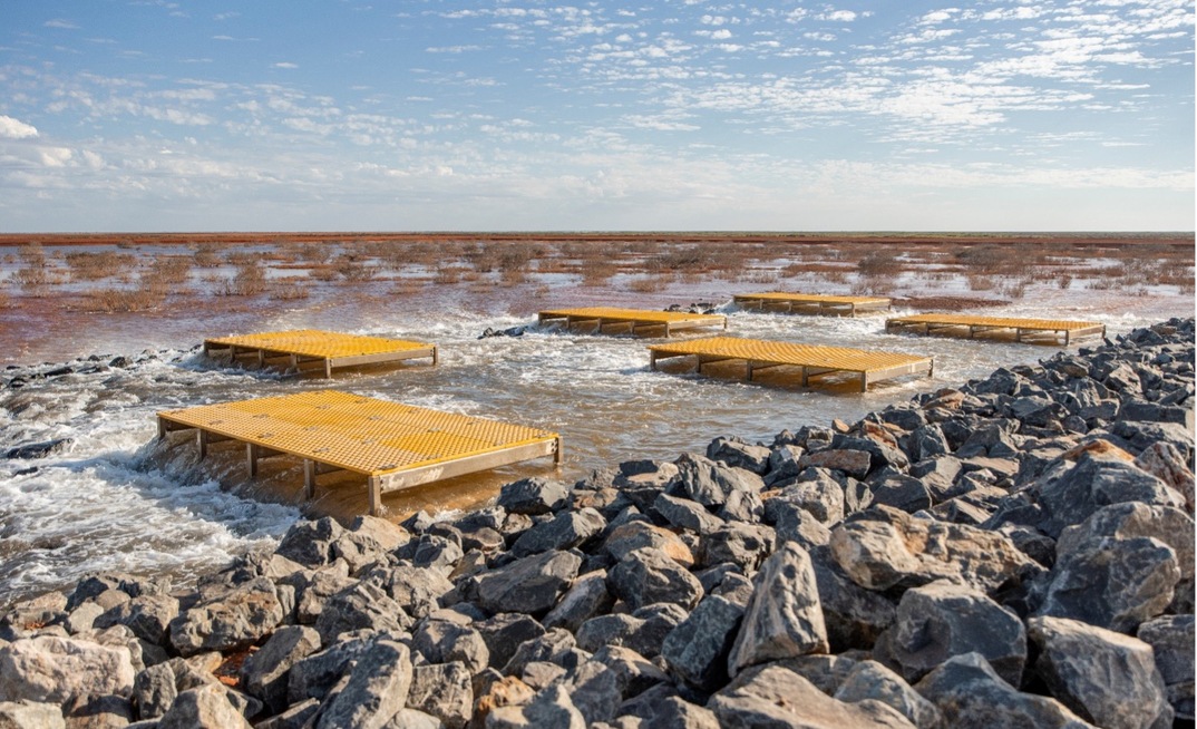 The Mardie project is expected to produce 5.35 million tonnes of high-purity salt each year.