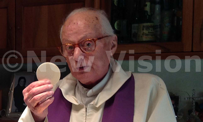 Fr. Scalabrini to be burried outside Bbiina Catholic Church Fr. Scalabrini to be burried outside Bbiina Catholic Church