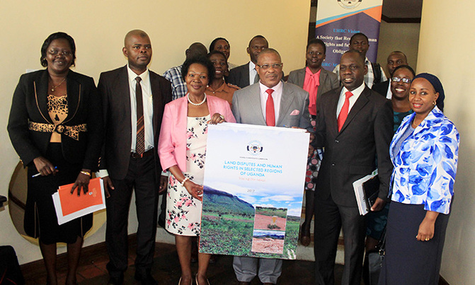 Fifty percent of land is disputed—UHRC report Fifty percent of land is disputed—UHRC report