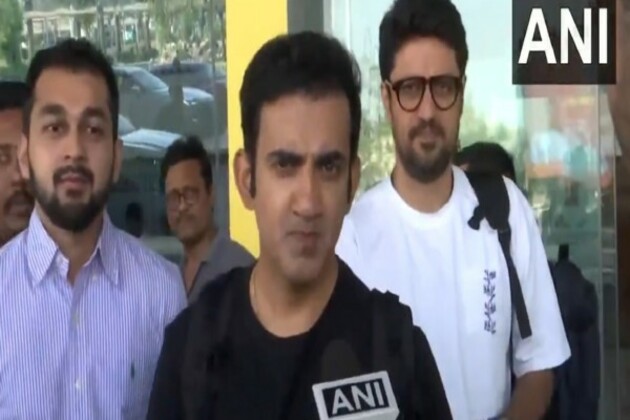 Team India head coach Gautam Gambhir arrives in Raipur to attend Cric Fest 2025