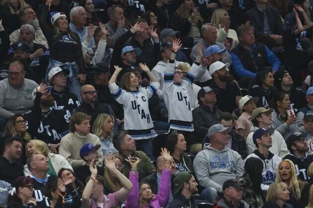 Mammoth host first-ever playoff game in 1-1 series vs. Golden Knights