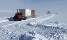 Sabina completed the ice road to the project in 2019.