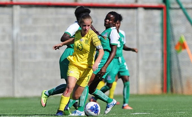  outh frica squeezed past ambia to reach the final redit 