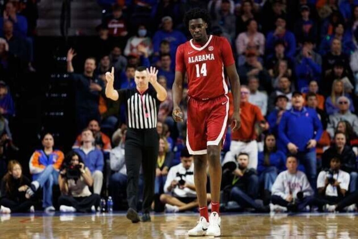 Alabama tackles rival Auburn with Charles Bediako case pending