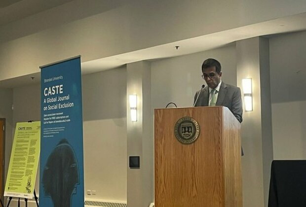 "Ambedkar's constitutionalism aimed at creating robust framework of checks and balances": CJI at Brandeis University in US