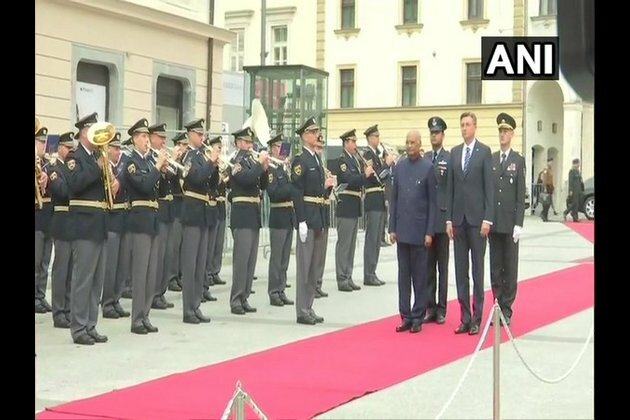 Slovenia: President Kovind receives ceremonial welcome in Ljubljana