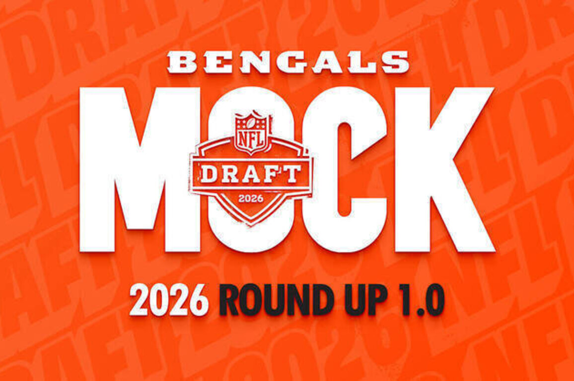 Bengals 2026 Mock Draft Roundup 1.0