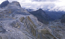 Antamina copper mine in Peru