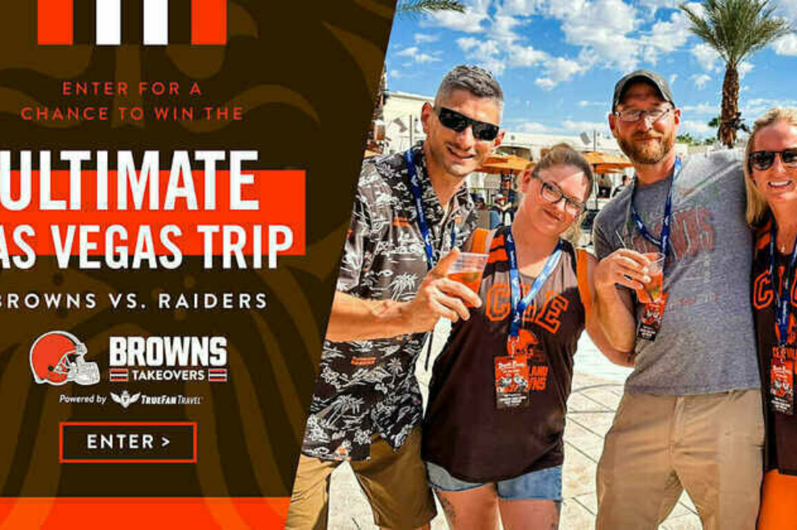 Enter for chance to win a trip to Las Vegas for Browns vs. Raiders