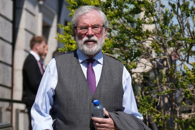 Gerry Adams tells BBC case there are still people who think he should be executed